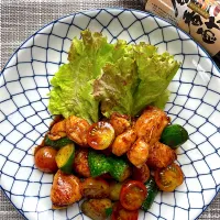 夏野菜と鶏の香酢炒め|栃倉 直人さん