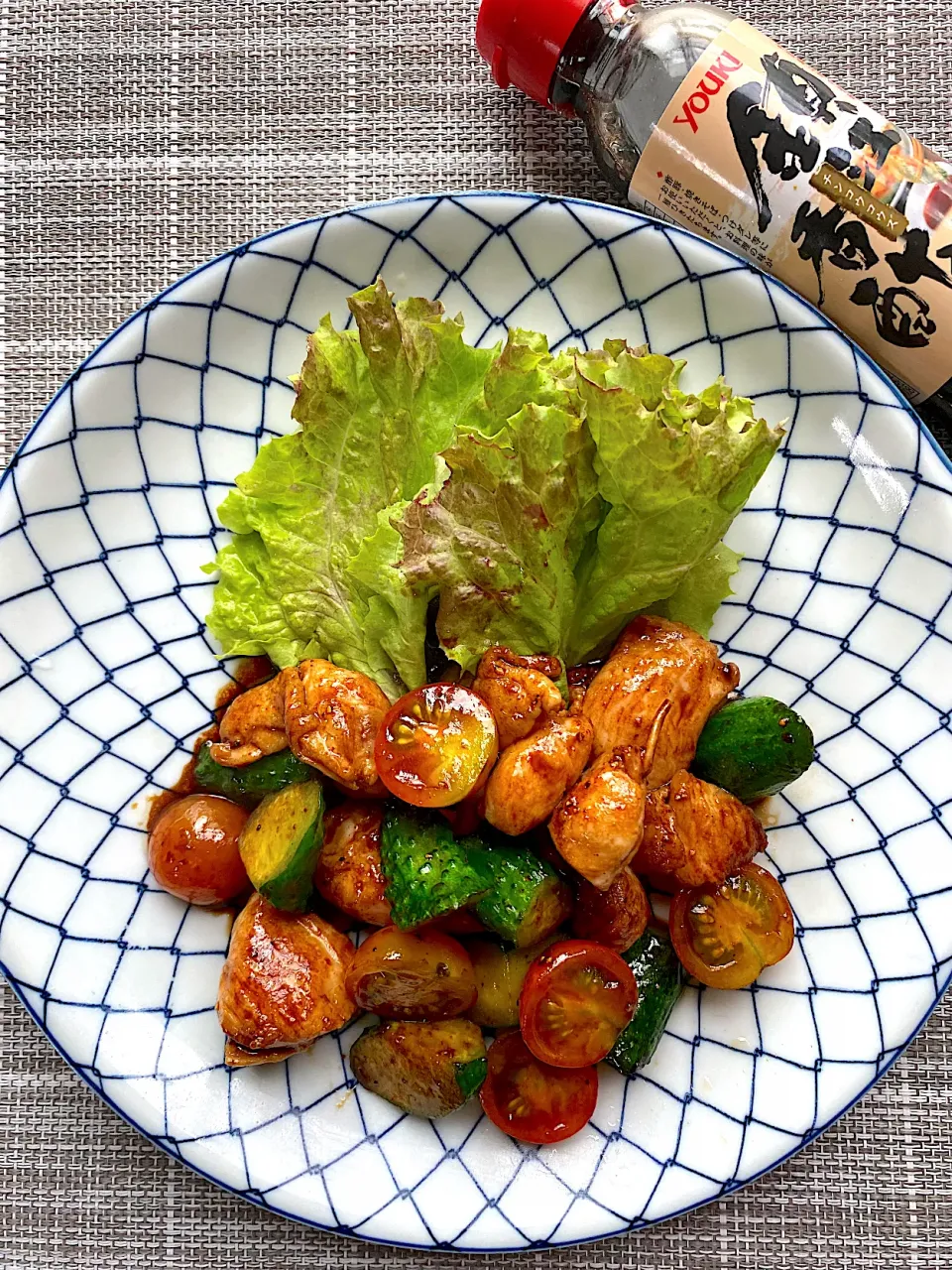 夏野菜と鶏の香酢炒め|栃倉 直人さん