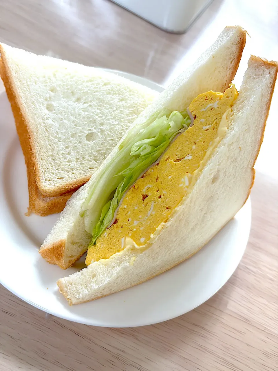 厚焼き玉子サンド|のりちさん