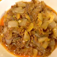 勝浦タンタン麺風新玉ねぎの肉味噌炒め|Yoshiko Iさん