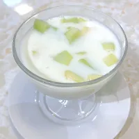 カルピスメロンゼリー|アプリールクッキングスタジオさん