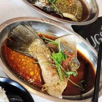 Steamed fish with rice for lunch| 🍒lynnlicious🍒さん