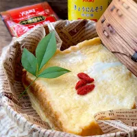 杏仁香る杏仁牛乳食パンde蒸篭フレンチトースト♨️|9421beruさん