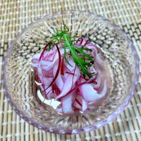 紫玉ねぎの甘酢漬け|藤田 まり子さん