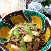 牛肉と長芋の甘みそ炒め|めいめいさん