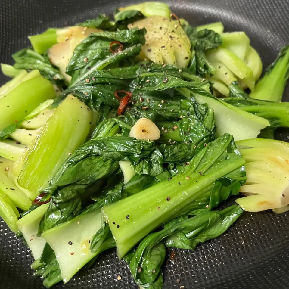 青梗菜の炒め物|sanaeさん