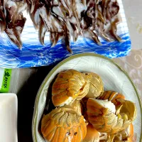 とり貝とうちわエビ