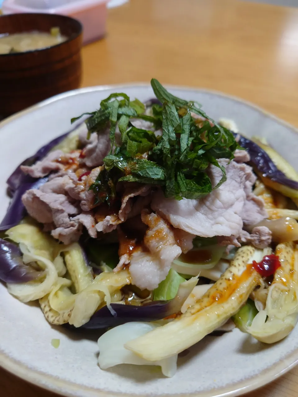 冷しゃぶサラダ|ごはんきろくさん