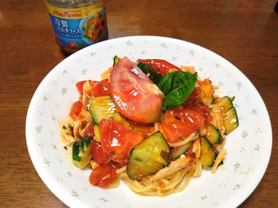 冷静トマトパスタ|秀美«シュウビ»さん
