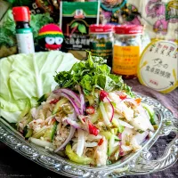🌏『世界の食卓探検隊』🇱🇦ラオス料理
【🇱🇦ラープ・パー】|ayaさん