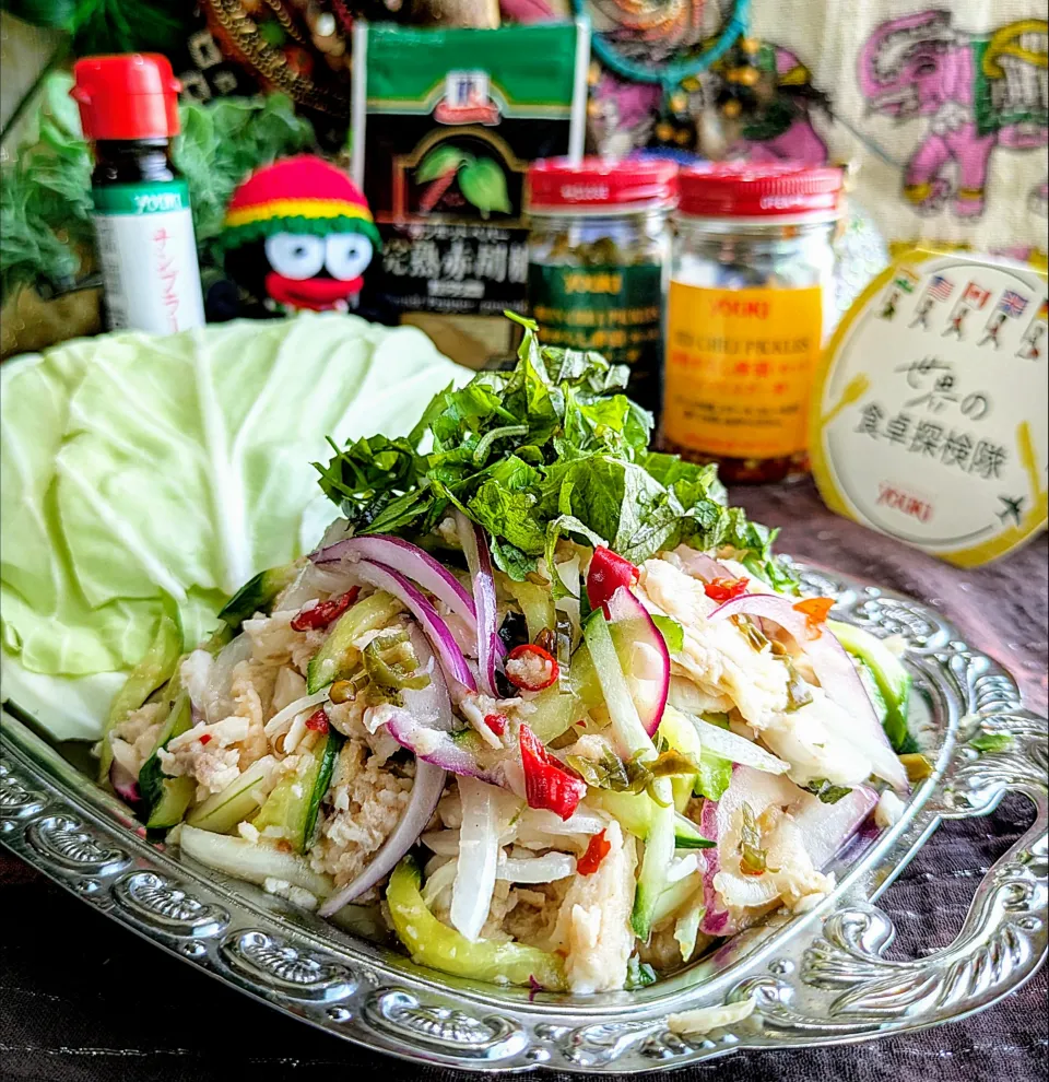 🌏『世界の食卓探検隊』🇱🇦ラオス料理
【🇱🇦ラープ・パー】|ayaさん