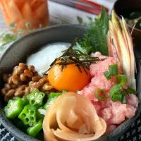 ばくだん丼|まなまな♡さん