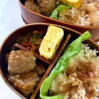 ミートボールの甘酢あん弁当|リラさん