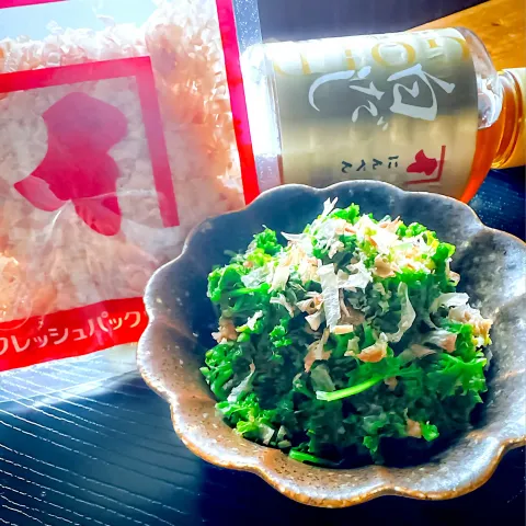 「フレッシュパックソフト」を使ってみたSnapdishの料理・レシピ写真:🌳パセリのおひたし🌳