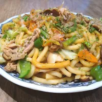 焼きうどん|古尾谷りかこさん