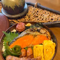 シャケ弁当|miyuki🌱さん