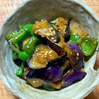 なすとピーマンの味噌和え|mieさん