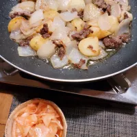 ジャーマンポテト、大根キムチ（キムチの素）|こぼさん