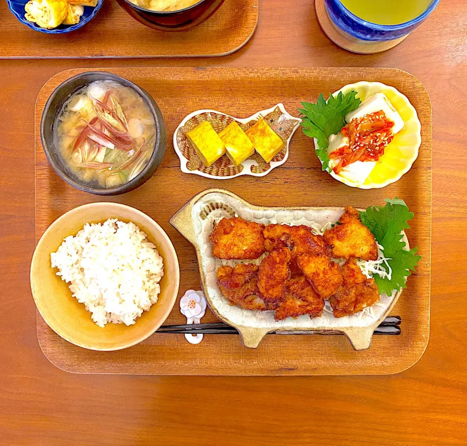 からあげのおぼんごはん|すずさん