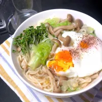 22:02 ラーメン風そうめん レタス大盛り| へれ子さん