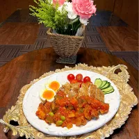 ラタトゥイユon 鶏もも肉グリル|henryさん