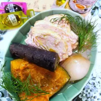 @きなこさんの料理 🔷～staub～🍃ライムリーフde夏のポトフ🇫🇷pot-au-feu🔷