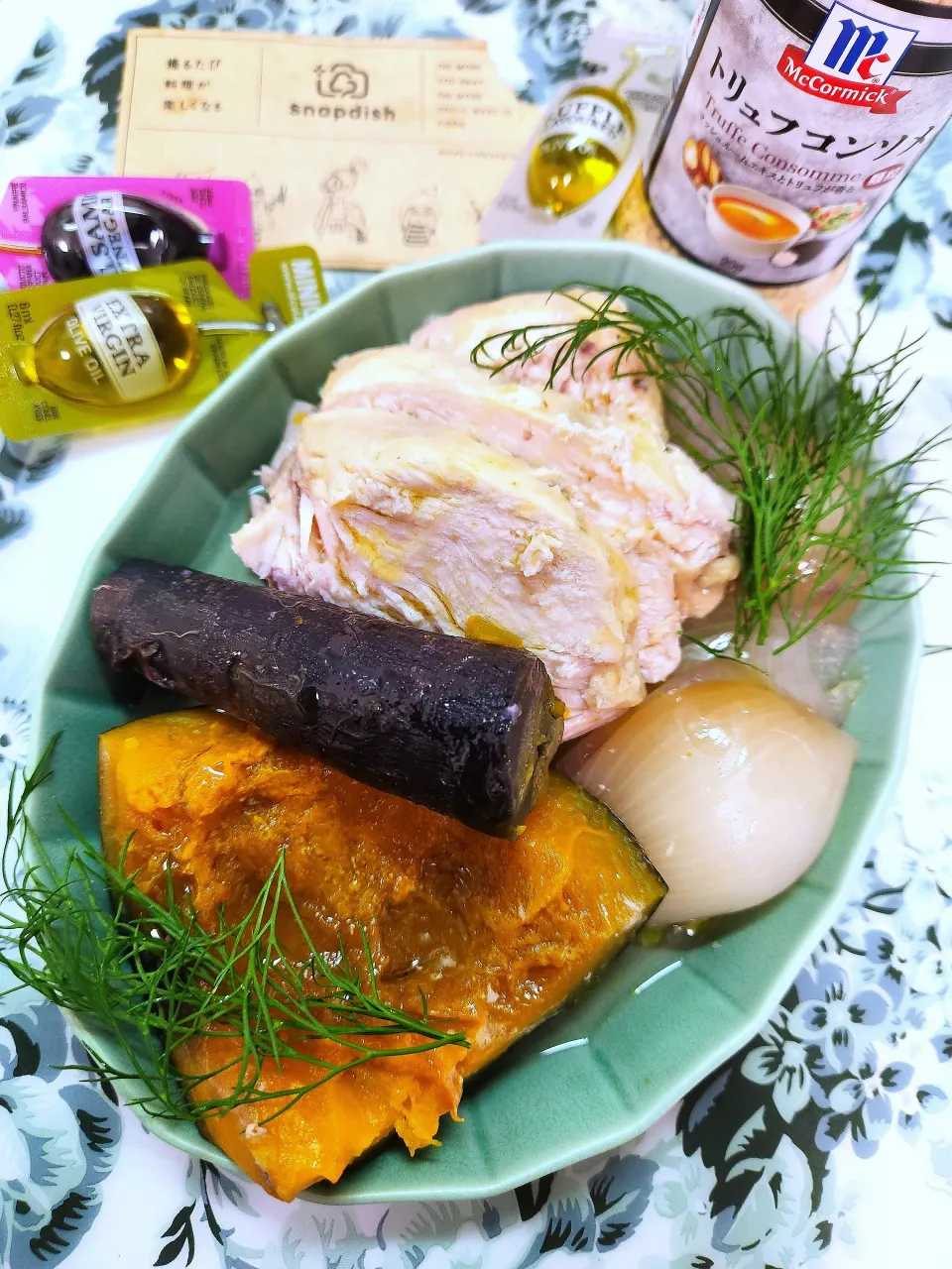 @きなこさんの料理 🔷～staub～🍃ライムリーフde夏のポトフ🇫🇷pot-au-feu🔷|@きなこさん