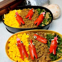 三色丼弁当|nnnnn’koさん