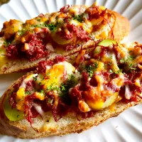 じゃがバターコンビーフdeタルティーヌの朝ごはん|KANAさん