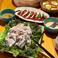 冷しゃぶ、カプレーゼ、麻薬卵|マユマユさん