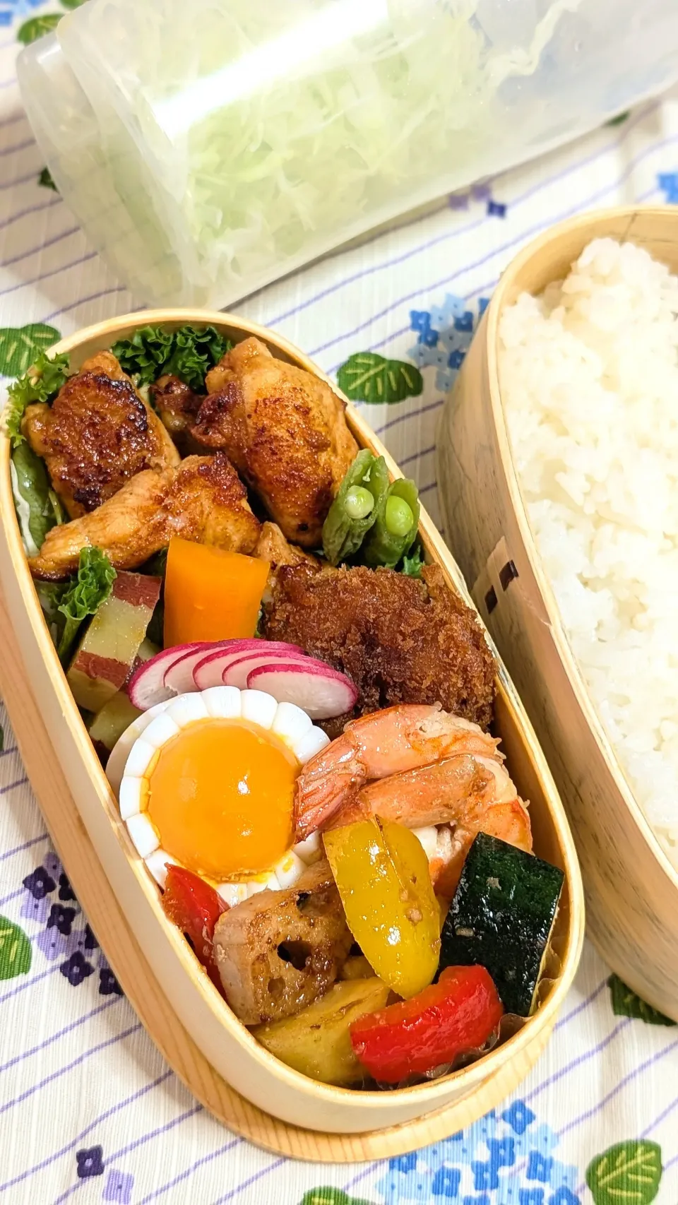 本日のお弁当〜タンドリーチキン風弁当|f.1125beさん