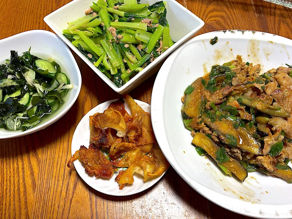 ナスの味噌炒め。|kerryさん