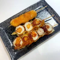 竹輪チーズ串焼き|𝕜𝕪𝟙𝟘𝟚𝟘𝟙𝟠さん
