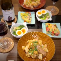 常備菜活躍おつまみごはん🍷✨😄|マイコさん