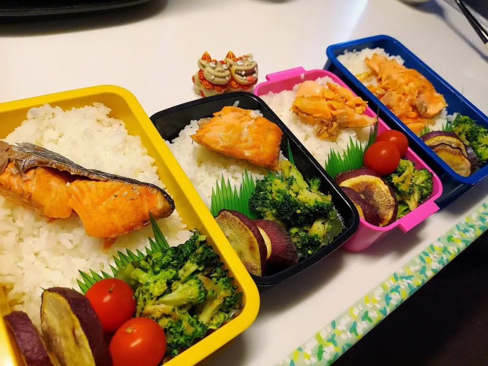 夫弁当､娘弁当､私弁当､息子弁当|みどりさん