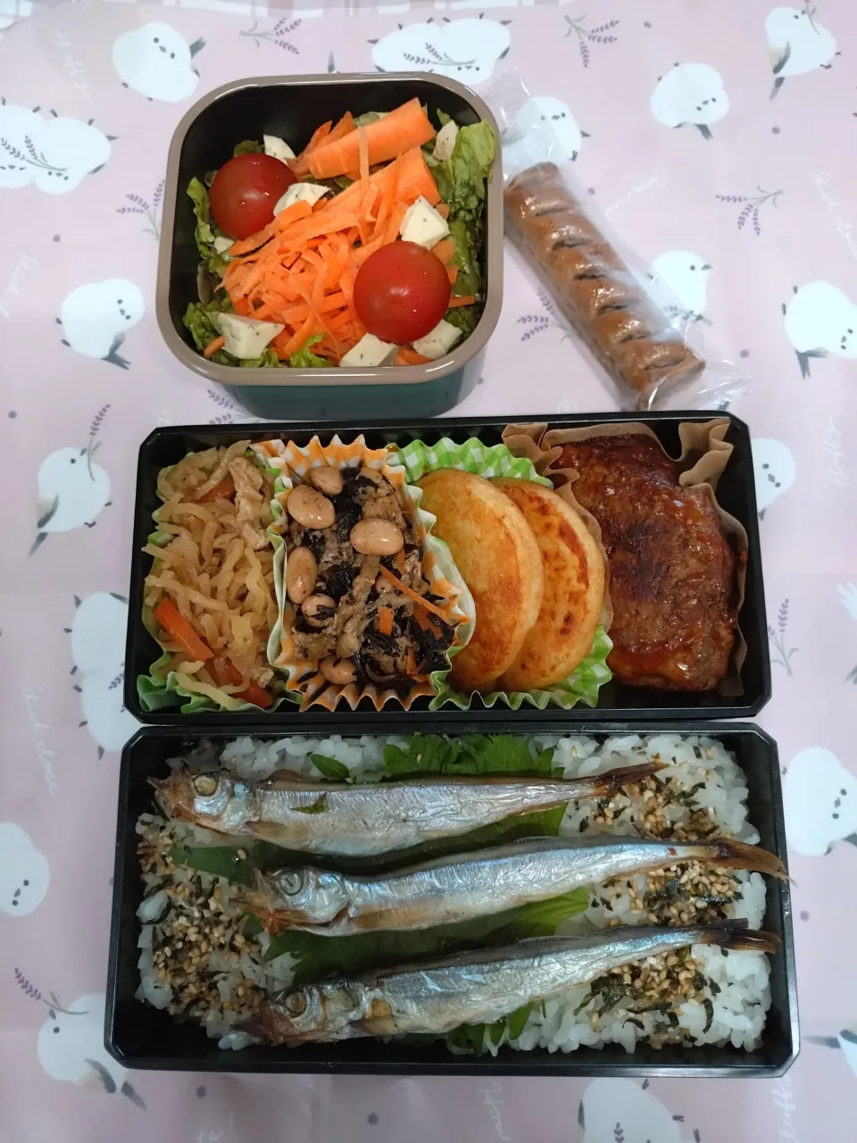🍀2025/0627(金)ししゃも弁当|ともちんさん