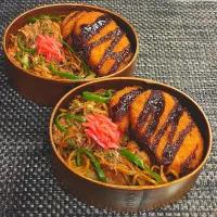 母とムスコのラブラブおソロ♪モリモリ!焼きコロ弁当|からあげビールさん