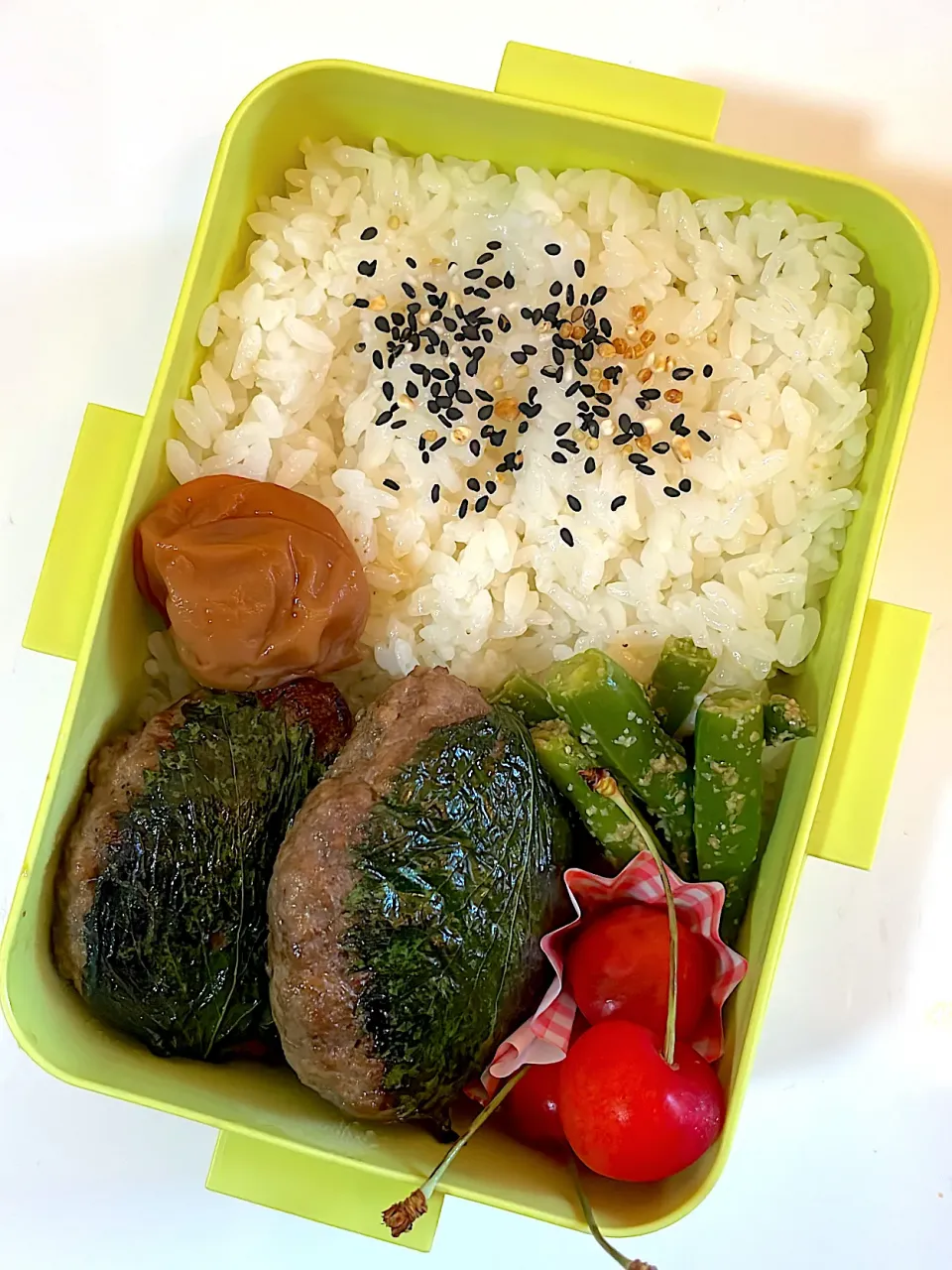 しそハンバーグ弁当|yukikouさん