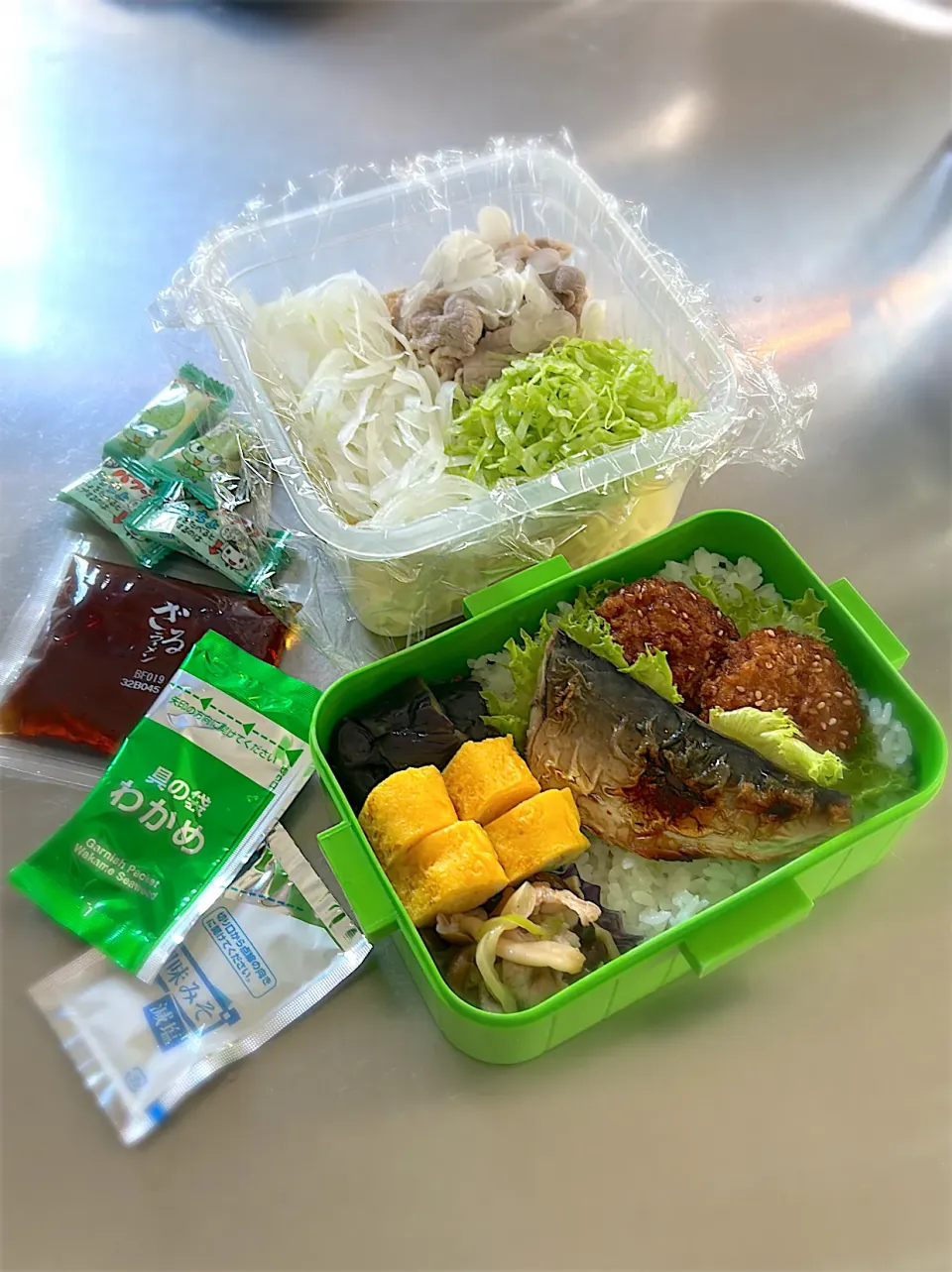 R7.6/27  𝙵𝚛𝚒.  ·͜·♡ざるラーメン&鯖弁当👨🏻‍🍳|hamakoさん