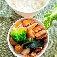 鮭ときのこのバターソテー弁当| ＊ayabianさん