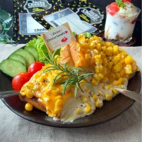 クロックムッシュ風トースト