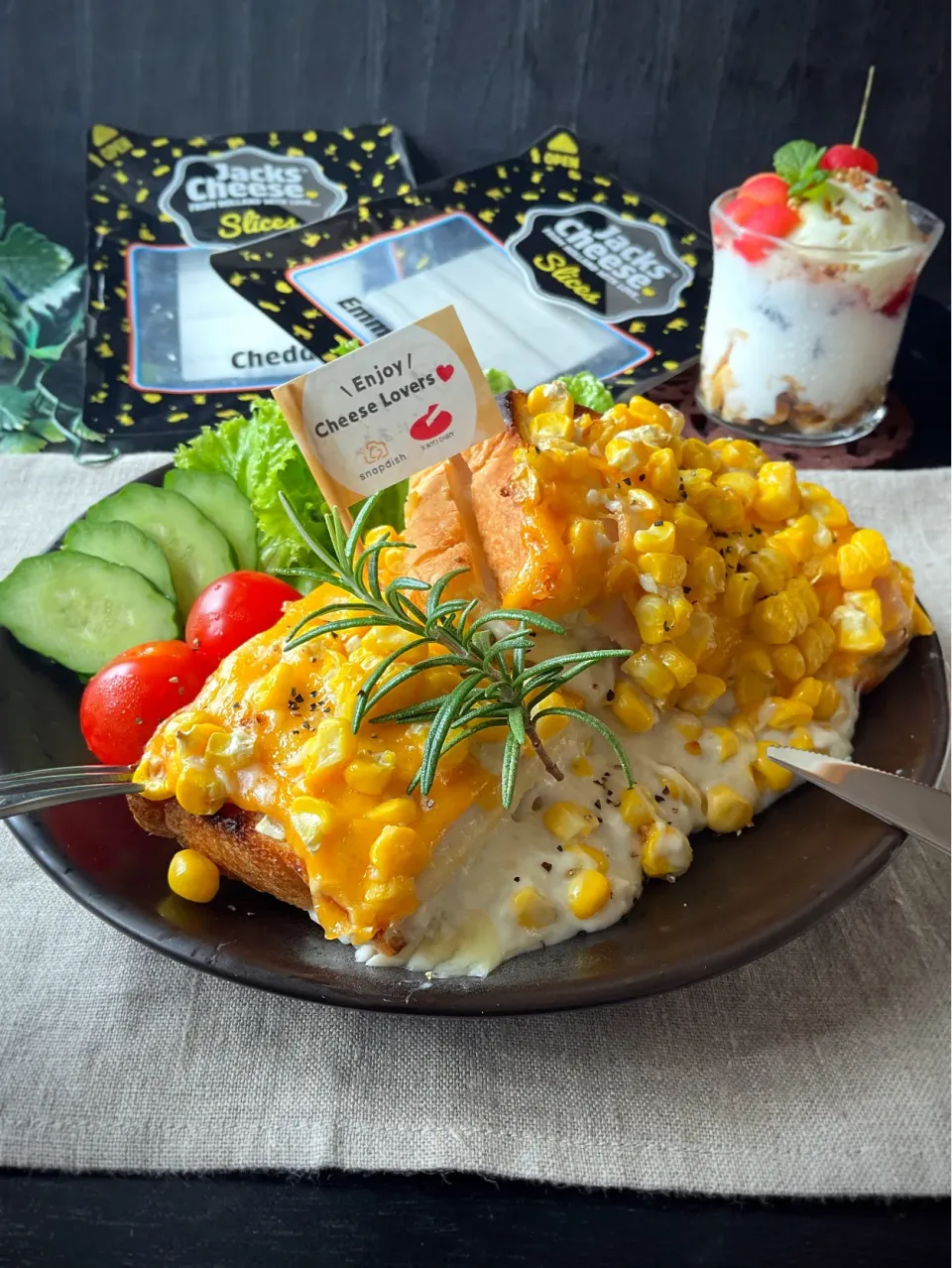 クロックムッシュ風トースト|スイーツポテトさん