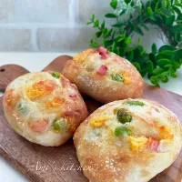 枝豆ベーコンちーのリュスティック☺️🍀|あみさん