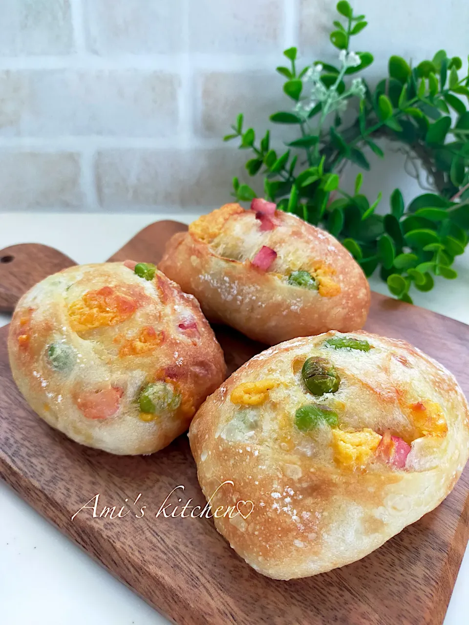 枝豆ベーコンちーのリュスティック☺️🍀|あみさん