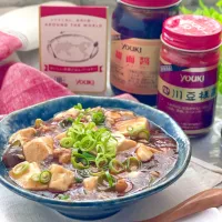 四川豆板醤で麻婆豆腐🔥🇨🇳