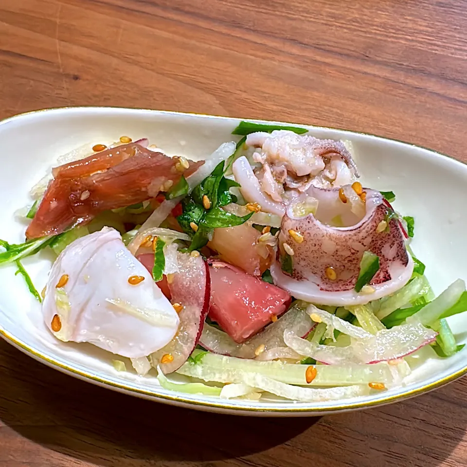 ヤリイカのサラダ|124goさん