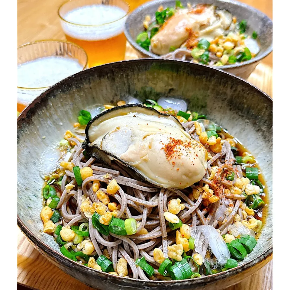 2025/06/27 冷がけ牡蠣蕎麦|Blueberry🫐さん