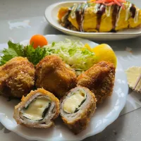 「カマンベール肉巻き揚げ」| バシュランさん