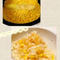 とうもろこしごはん🌽|もっさんさん
