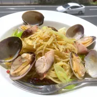 今日のスパゲティ・アーリオ・オーリオ・ペペロンチーノ